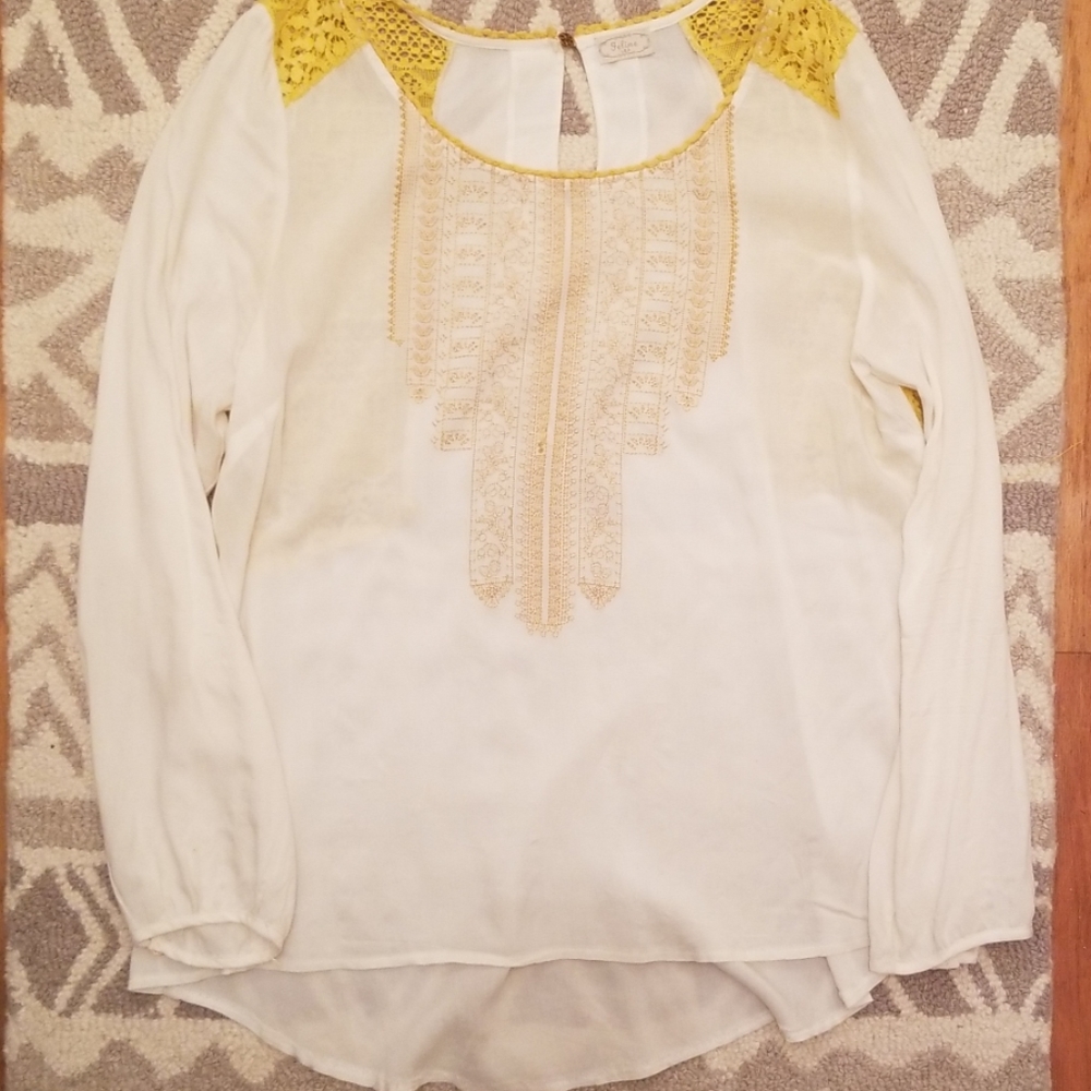 Lace Embroidered Blouse